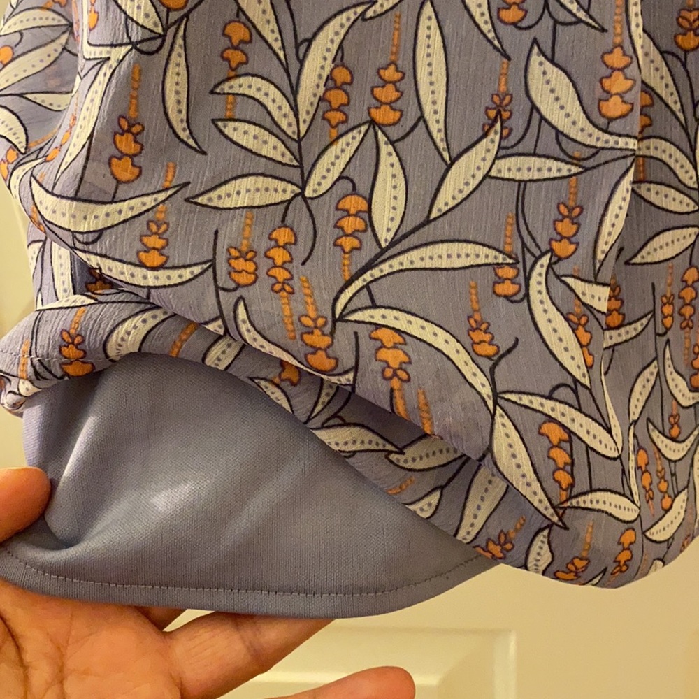 ✨Reduced Beautiful sundress in lavender ruffle w/ ruffle's  - Plus sized - Picture 5 of 8